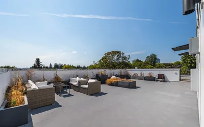 Roof terrace
