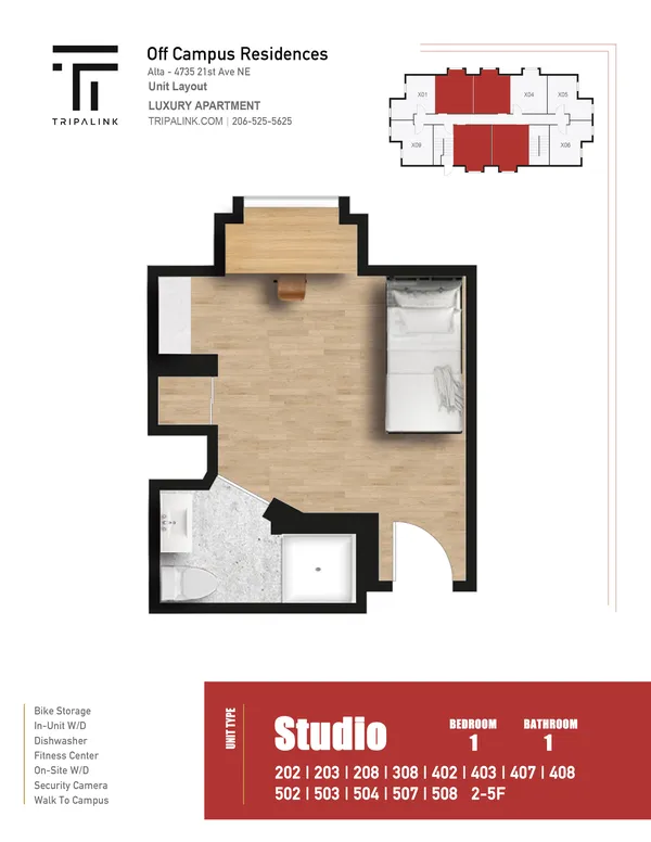 UW Off-Campus Housing | Alta Studios | Studio, 1- to 3-Bedroom Rentals Available
