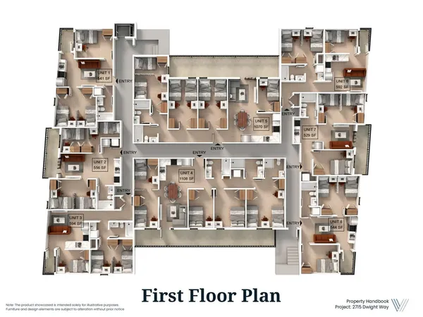 2715 Dwight in South Berkeley, Berkeley | Studio, 1- to 3-Bedroom Rentals Available