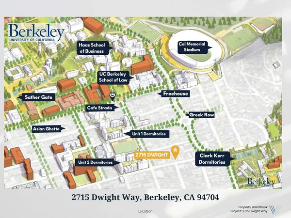 2715 Dwight in South Berkeley, Berkeley | Studio, 1- to 3-Bedroom Rentals Available
