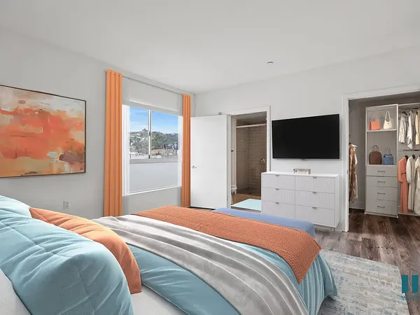 Poinsettia Sunset in Hollywood, Los Angeles | Studio, 1- to 3-Bedroom Rentals Available