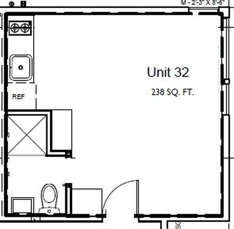 Fremont Room For Rent in Nook Studios, 183sq.ft Starting at 1299
