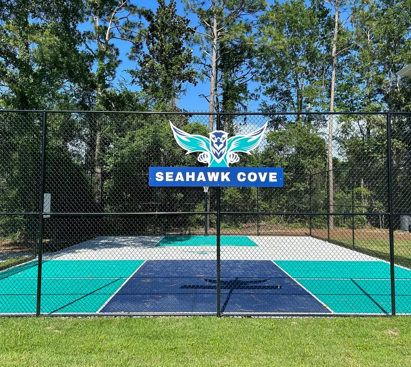 Property exterior at Seahawk Cove in Harris, Wilmington