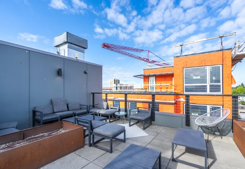 Roof terrace