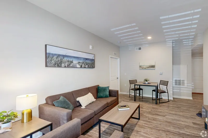 Living room at Seahawk Cove in Harris, Wilmington