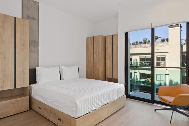 Bedroom at TENTEN Downtown in DTLA, Los Angeles