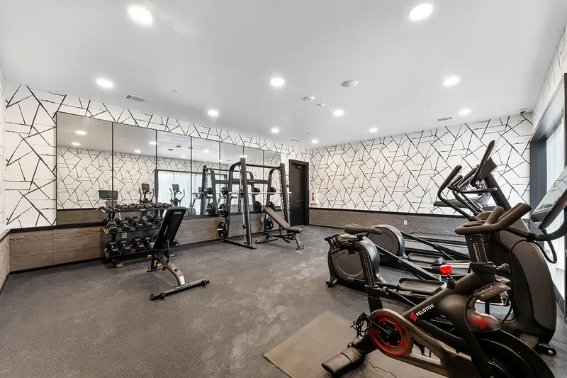 Gym at Solare en Arcadia City, Arcadia